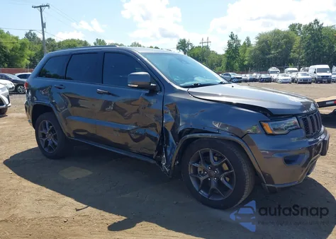 2021 Jeep Grand Cherokee 80Th Anniversary 4X4 z USA, uszkodzony, nr VIN 1C4RJFBGXMC582355